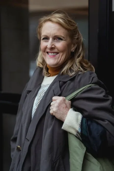 women smiling